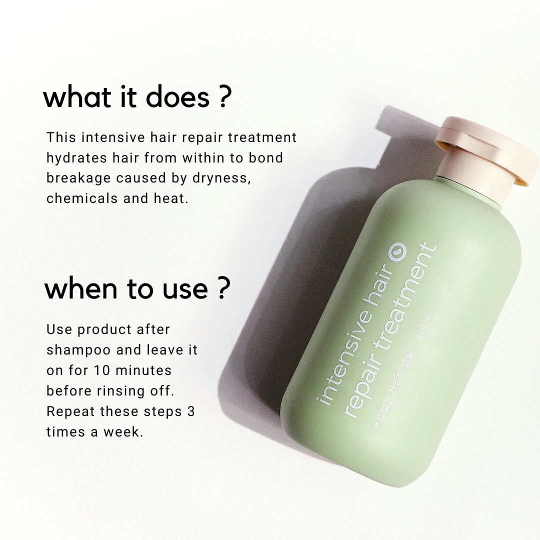 Sheen Bean Intensive Repair Treatment - Repair & Revive Hair Mask