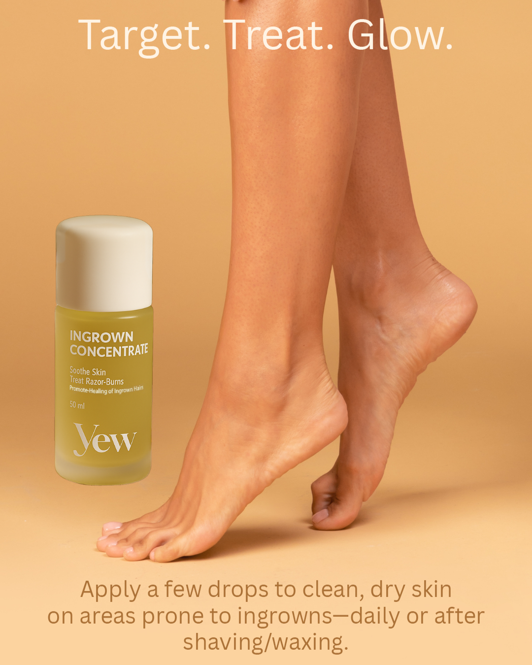 Ingrown Concentrate Oil - Calming relief for Razor Bumps and Ingrown Hair