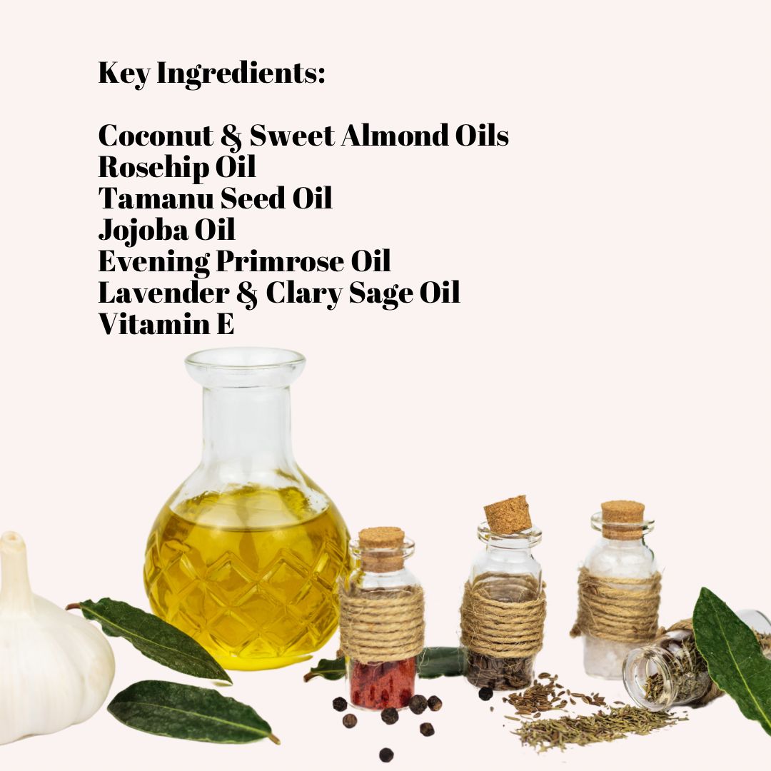 Stretch Mark Be Gone Concentrate Oil Roller Ball- with Rosehip, Jojoba & Tamanu Oil